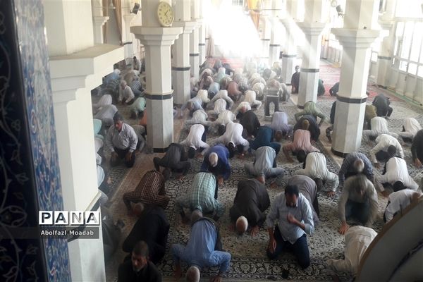 برگزاری نماز جمعه در محل مسجد جامع شهرستان خلیل آباد