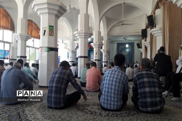 برگزاری نماز جمعه در محل مسجد جامع شهرستان خلیل آباد