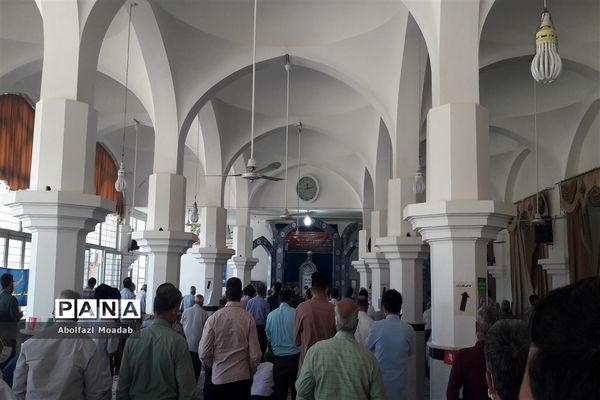 برگزاری نماز جمعه در محل مسجد جامع شهرستان خلیل آباد