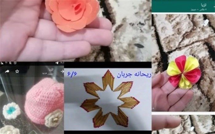 نمایشگاه مجازی گل و گیاه از گلدان‌های دست‌ساز دانش‌آموزان با مواد دورریختنی در کهریزک