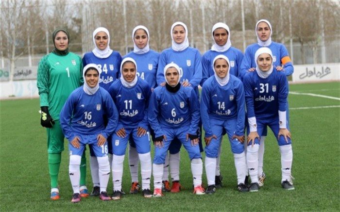 اردوی تدارکاتی تیم ملی فوتبال زنان ایران به پایان رسید
