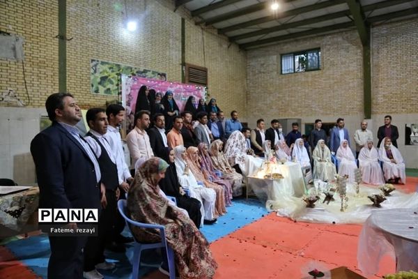 برگزاری جشن روز ازدواج در بسیج هنرمندان اصفهان
