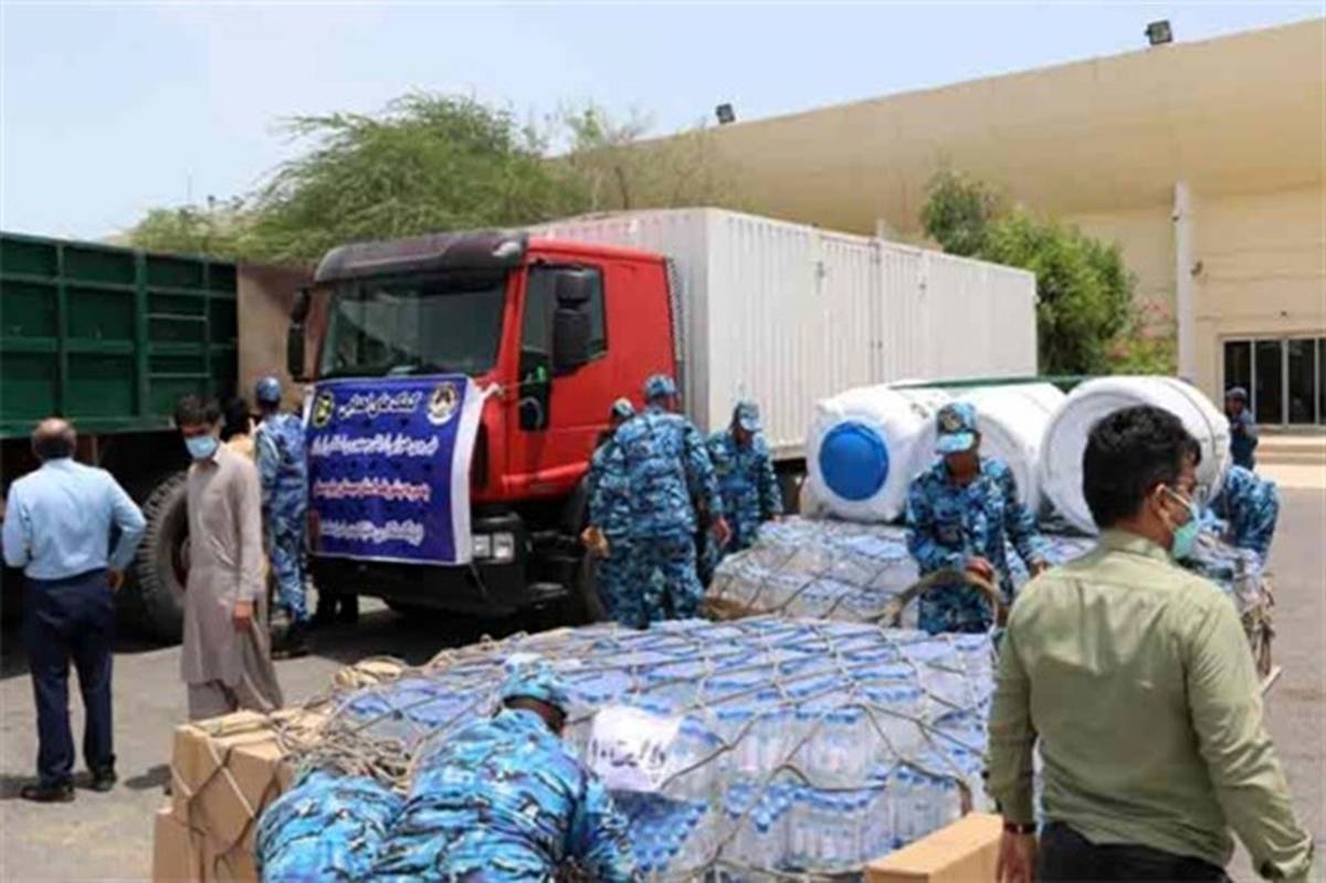 توزیع ۴۰ تُن کمک‌های ارتش میان مناطق محروم سیستان و بلوچستان
