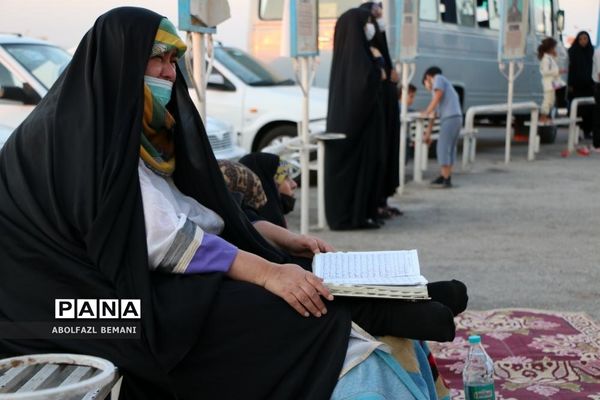 مراسم  دعای عرفه در یادمان شهدای گمنام کوه خضر نبی(ع)