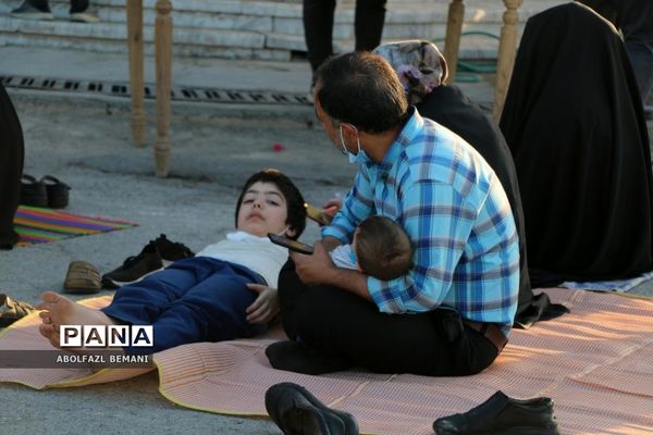 مراسم  دعای عرفه در یادمان شهدای گمنام کوه خضر نبی(ع)