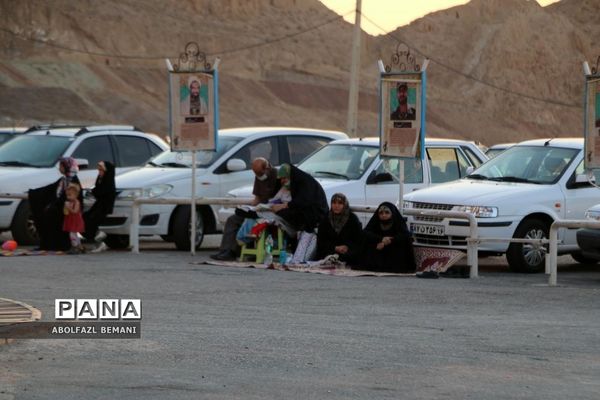 مراسم  دعای عرفه در یادمان شهدای گمنام کوه خضر نبی(ع)