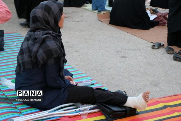 مراسم  دعای عرفه در یادمان شهدای گمنام کوه خضر نبی(ع)