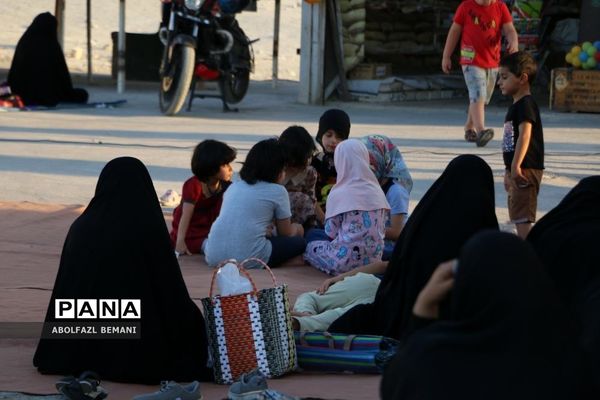 مراسم  دعای عرفه در یادمان شهدای گمنام کوه خضر نبی(ع)