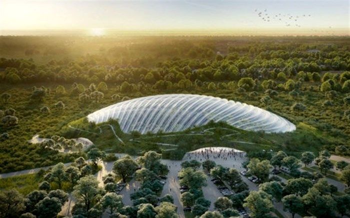 بزرگ‌ترین گلخانه گرمسیری جهان در دوسالانه معماری ونیز