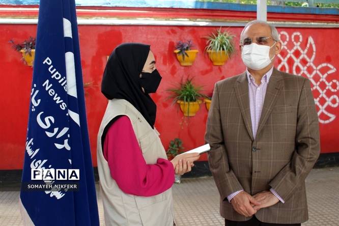 بازدید وزیر آموزش و پرورش از پاویون خبرنگاران پانا