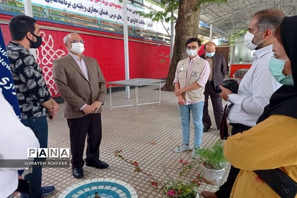 بازدید وزیر آموزش و پرورش از پاویون خبرنگاران پانا