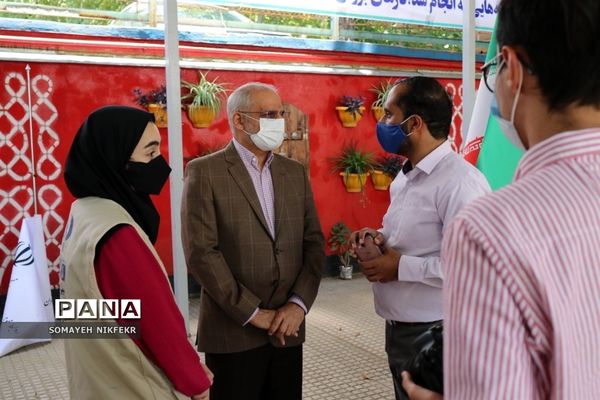 بازدید وزیر آموزش و پرورش از پاویون خبرنگاران پانا
