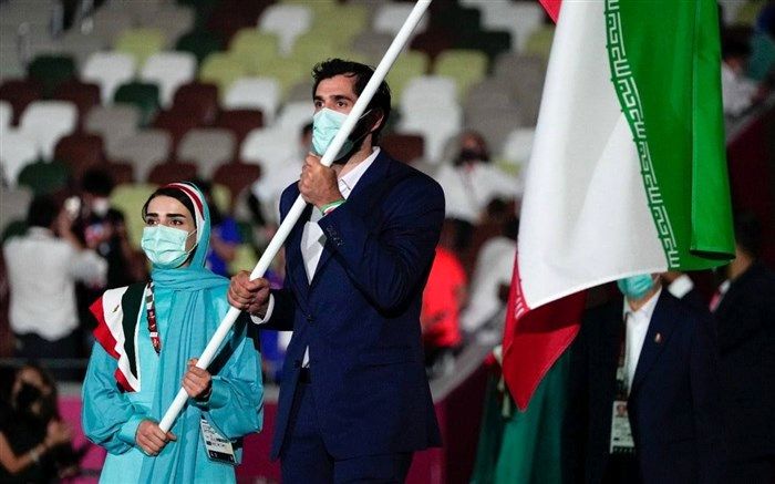 المپیک توکیو رسماً افتتاح شد؛ کاروان ایران رژه رفت + فیلم