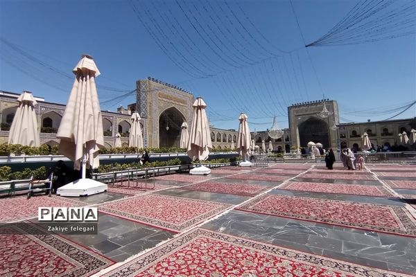 حرم علی‌ بن‌ موسی‌ الرضا(ع) در ایام کرونا