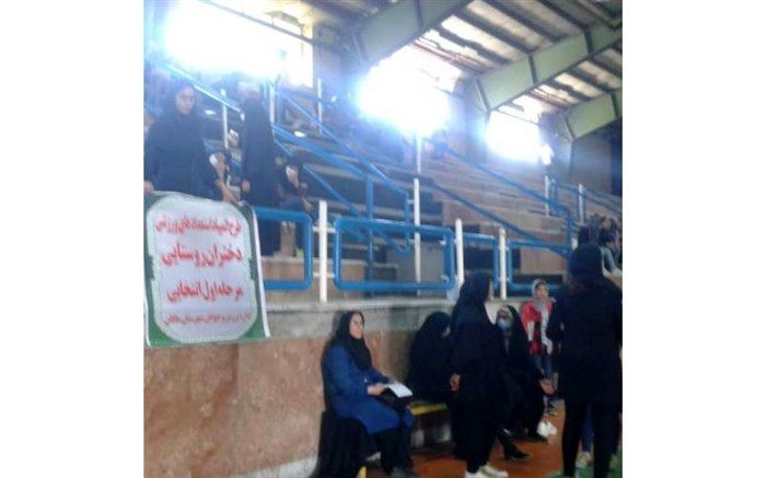 مرحله اول المپیاد استعدادهای ورزشی دختران روستایی ملکان برگزار شد