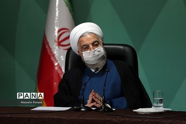 حضور حسن روحانی  در سی و پنجمین اجلاس مدیران و روسای آموزش و پرورش کشور