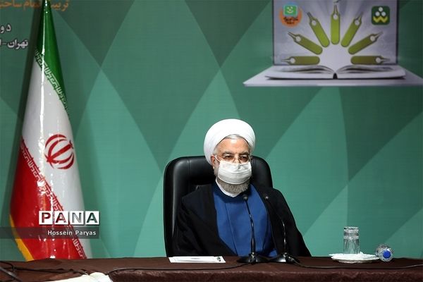 حضور حسن روحانی  در سی و پنجمین اجلاس مدیران و روسای آموزش و پرورش کشور