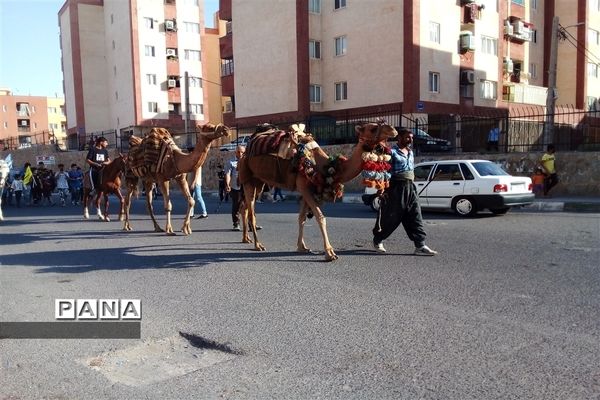 حرکت کاروان شادی به مناسبت عید غدیر خم در آبشناسان