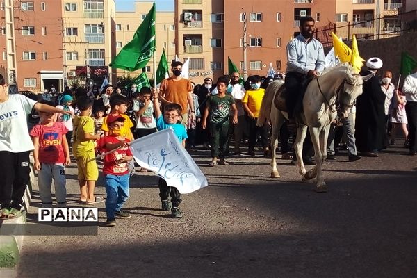 حرکت کاروان شادی به مناسبت عید غدیر خم در آبشناسان