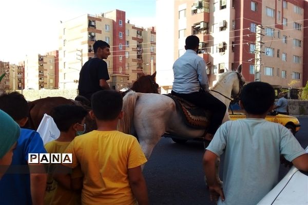 حرکت کاروان شادی به مناسبت عید غدیر خم در آبشناسان