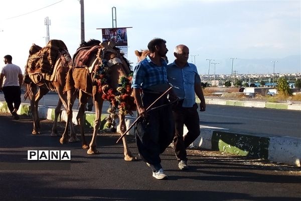 حرکت کاروان شادی به مناسبت عید غدیر خم در آبشناسان