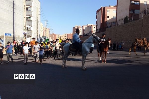 حرکت کاروان شادی به مناسبت عید غدیر خم در آبشناسان