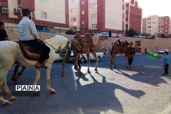 حرکت کاروان شادی به مناسبت عید غدیر خم در آبشناسان