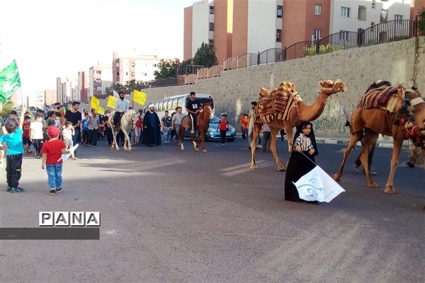 حرکت کاروان شادی به مناسبت عید غدیر خم در آبشناسان