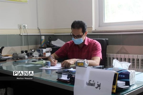 افتتاح طرح واکسیناسیون فرهنگیان شهرستان محمودآباد