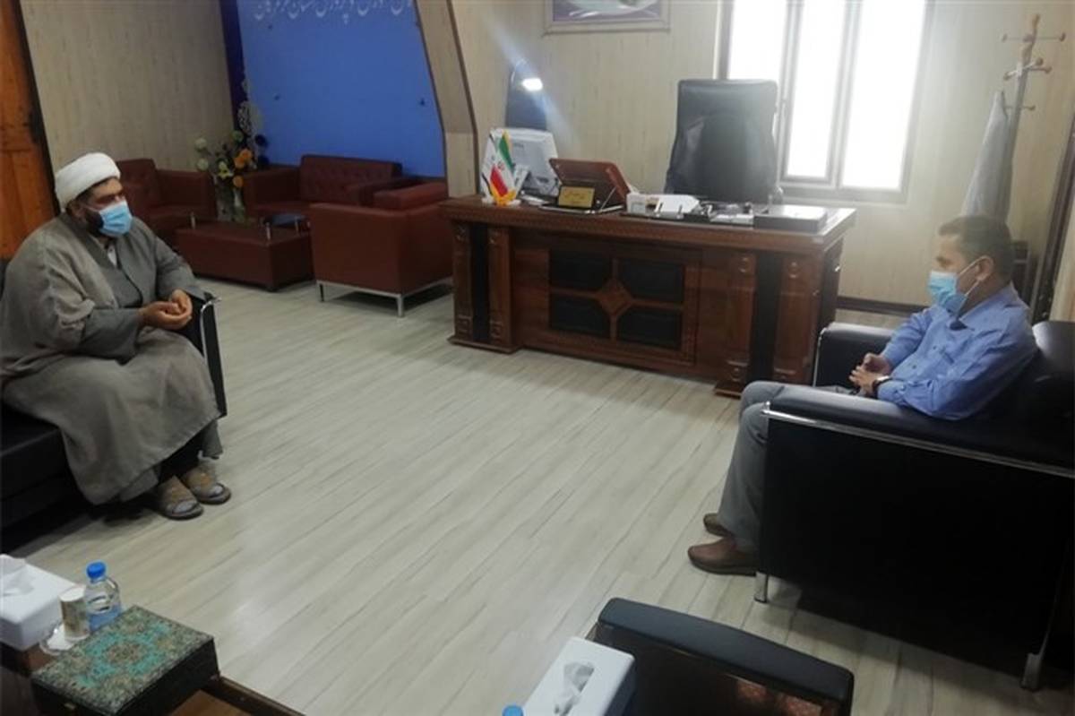دیدار مسئول اتحادیه انجمن‌های اسلامی دانش‌آموزان با مدیرکل آموزش و پرورش استان هرمزگان