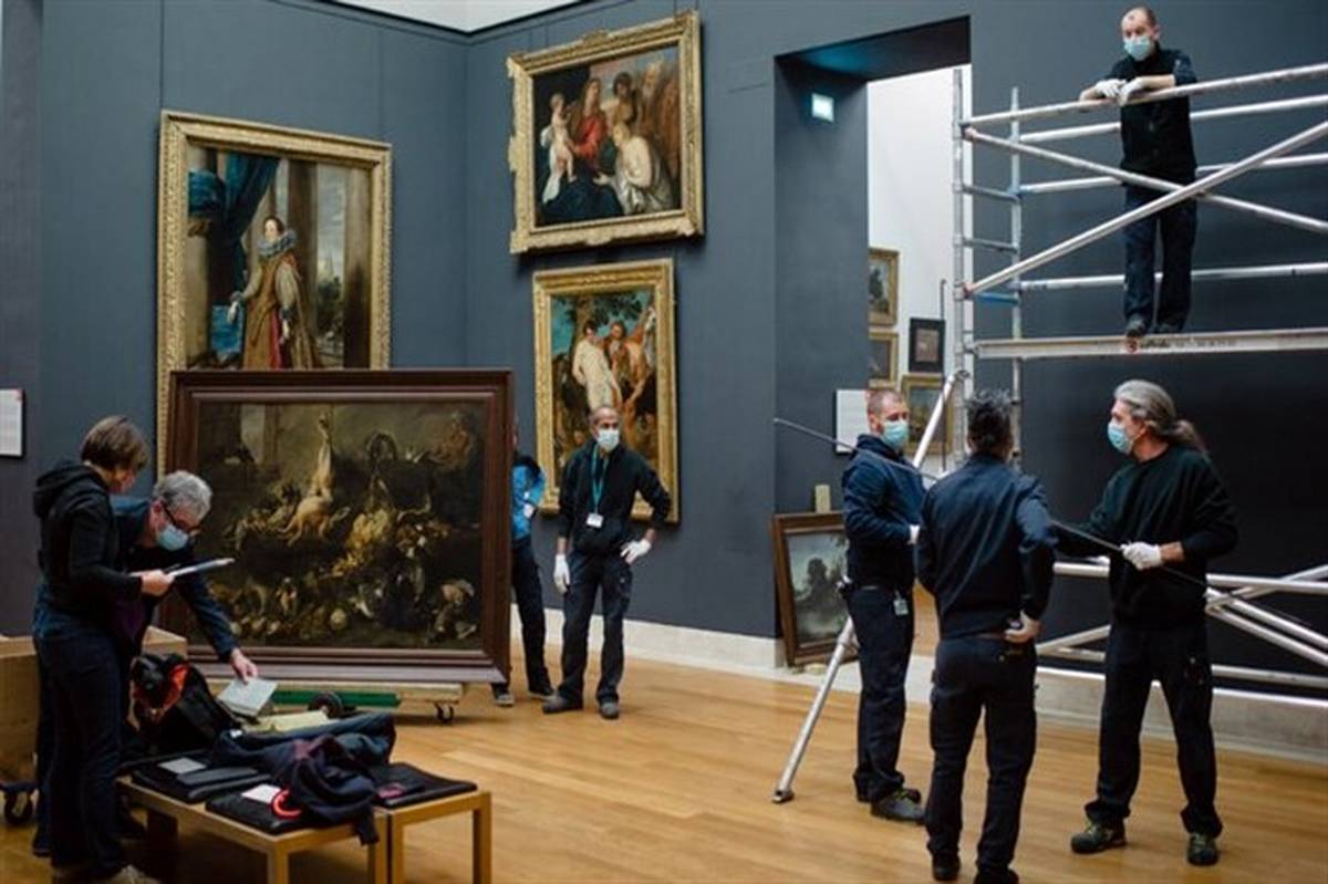 هزاران تابلو هنری دزدی در موزه‌ «لوور» پاریس!