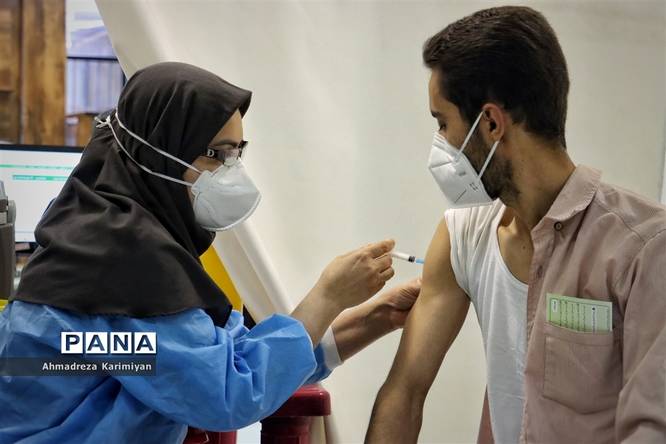 واکسیناسیون فرهنگیان در شیراز