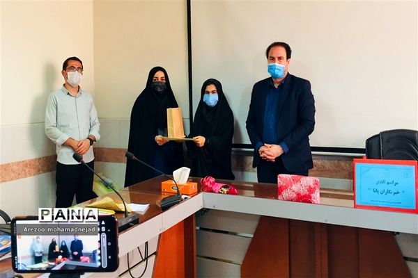 مراسم تجلیل از خبرنگاران پانای شهرستان قرچک