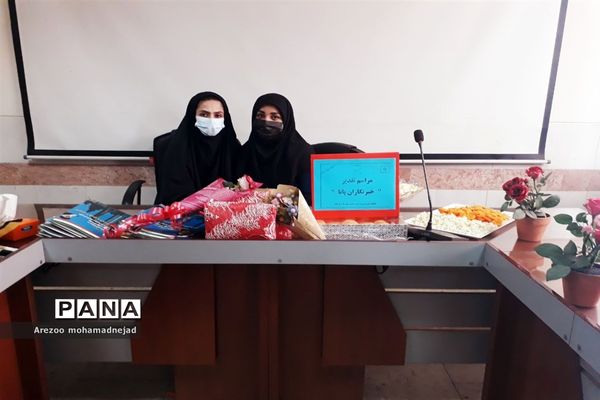 مراسم تجلیل از خبرنگاران پانای شهرستان قرچک