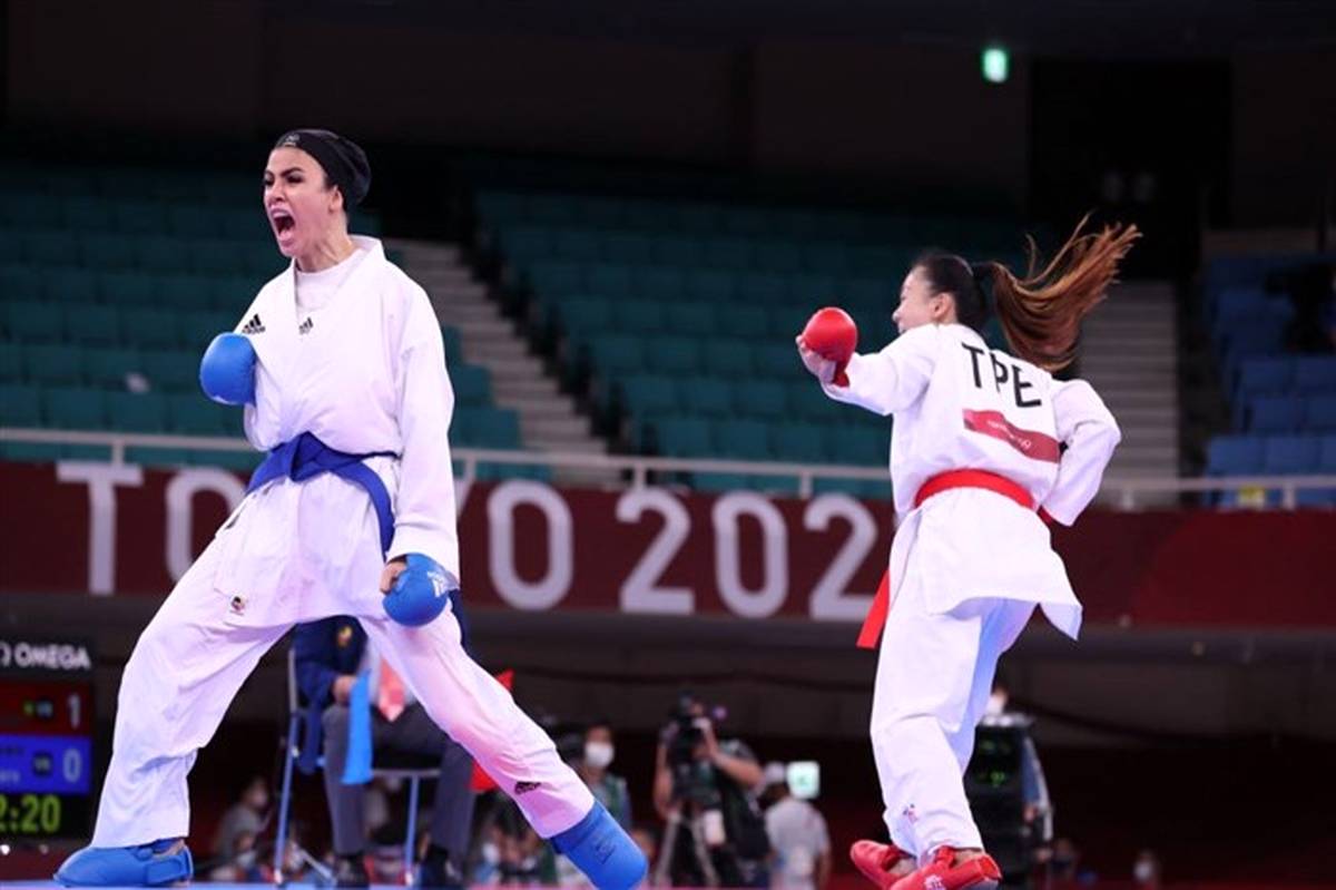 کاراته المپیک توکیو؛ سارا بهمنیار حذف شد