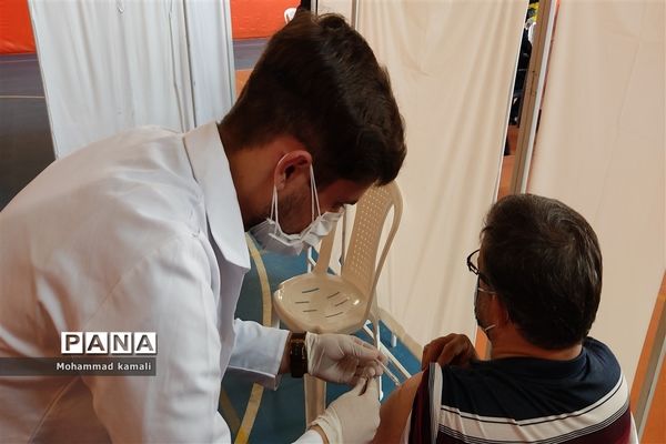 پایان روند واکسیناسیون فرهنگیان شهرستان محلات