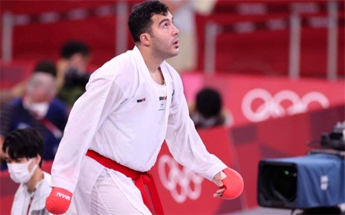 کاراته المپیک توکیو؛ گنج‌زاده با صدرنشینی راهی نیمه نهایی شد