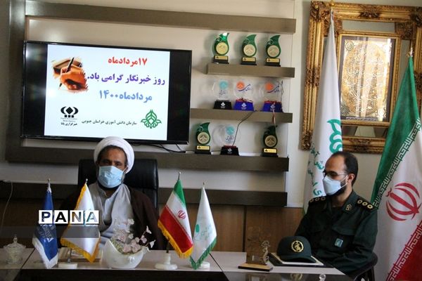دیدار نمایندگان سپاه انصارالرضا(ع) استان وبسیج رسانه باخبرنگاران پانا