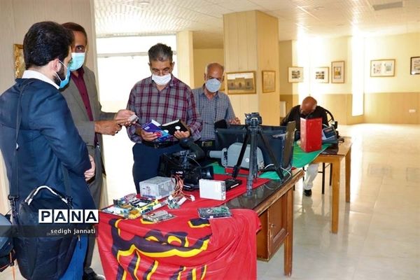 اولین نمایشگاه انجمن خبر و رسانه  در آباده