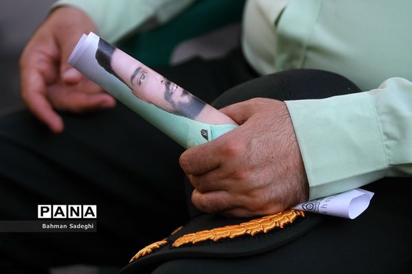 مراسم تشییع پیکر  شهید استوار یاسر طاهری