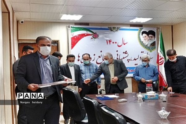 آیین تجلیل از خبرنگاران بمناسبت روز خبرنگار در شهرستان امیدیه
