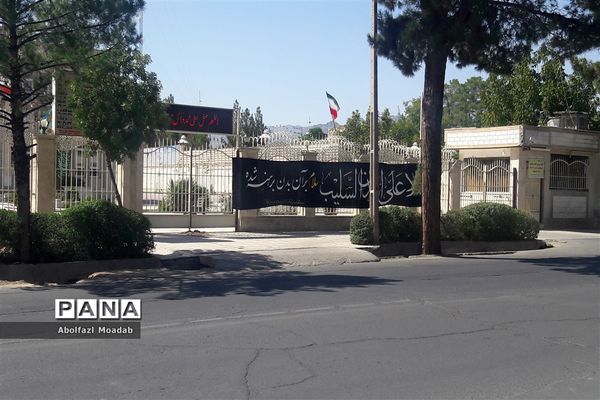 حال هوای خیابان های شهرستان کاشمر در ایام ماه محرم