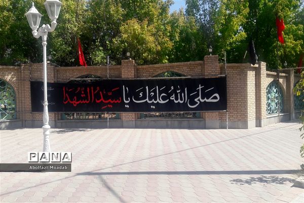 حال هوای خیابان های شهرستان کاشمر در ایام ماه محرم
