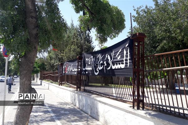 حال هوای خیابان های شهرستان کاشمر در ایام ماه محرم