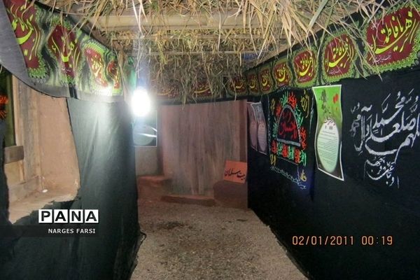 آماده سازی نمایشگاه «غنچه های خونین» در روستای باقرآباد قم