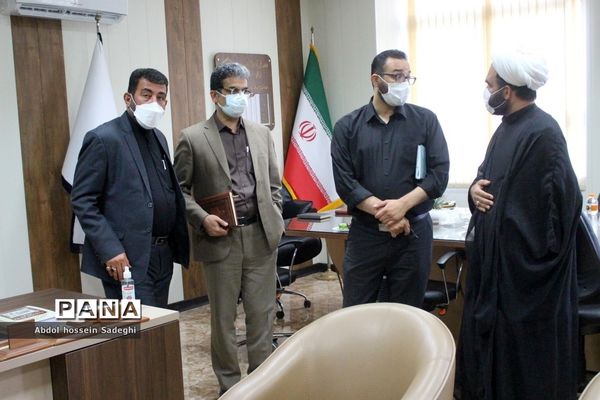 جلسه هماهنگی سوگواره احلی من العسل در معاونت پرورشی  و فرهنگی  آموزش و پرورش استان بوشهر