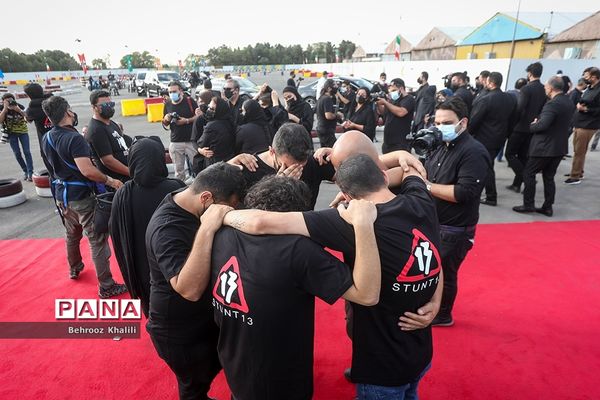 آیین بدرقه زنده یاد ارشا اقدسی
