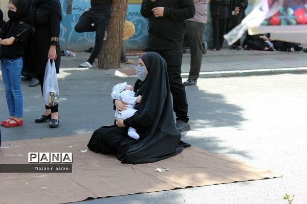 سوگواره شیرخوارگان حسینی در شهرستان اسلامشهر