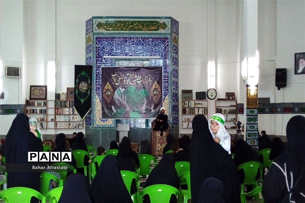 برگزاری مراسم شیرخوارگان حسینی در مسجد جامع آبشناسان