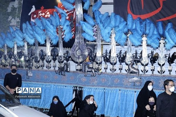 برگزاری مراسم عزاداری دهه اول محرم در محله افسریه تهران